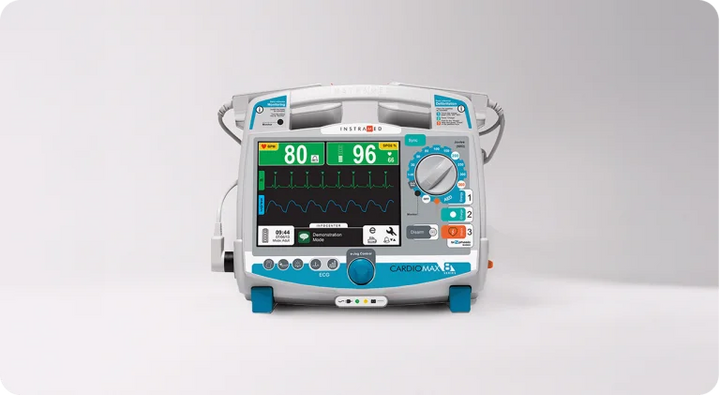Instramed CardioMax hospital defibrillator and monitor