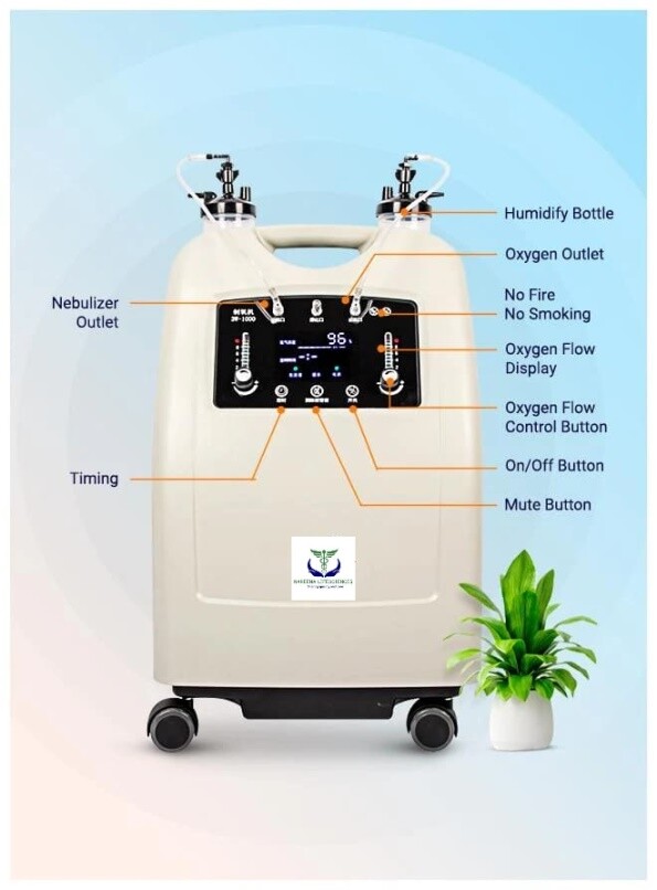 Nareena Oxygen Concentrator 10 L Dual Flow