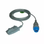 Spo2 Adult 3 Mtr Probe Compatible with HP 12 Pin Rubber type