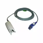 Spo2 Adult 3 Mtr Probe Compatible with Nellcor Om 3m ( Doc10 Connector 14 Pin Blue) clip type