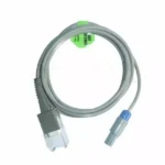 Spo2 Extension Cable Compatible with BPL Agies Magna ultima Accura 5 Pin Redal Connector – Single Notch