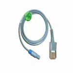 Spo2 Extension Cable Compatible with BPL Ultima Prime Nellcor 7 Pin Redal Male Connector Single Notch