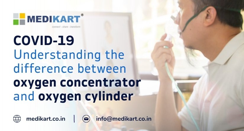 COVID-19: Understanding The Difference Between Oxygen Concentrator And Oxygen Cylinder