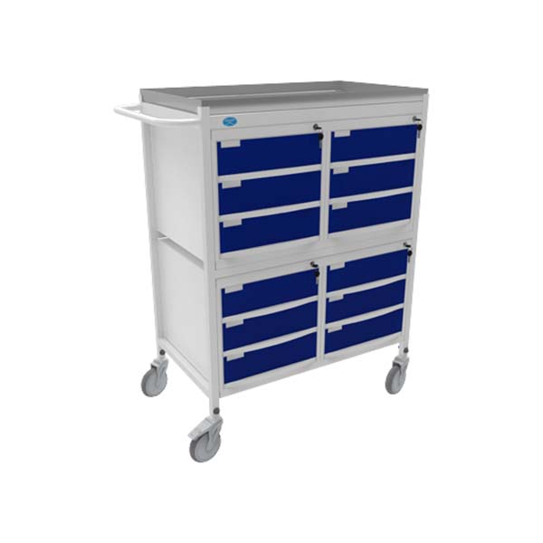 medicine-trolley-with-twelve-molded-drawers-b-0021-1