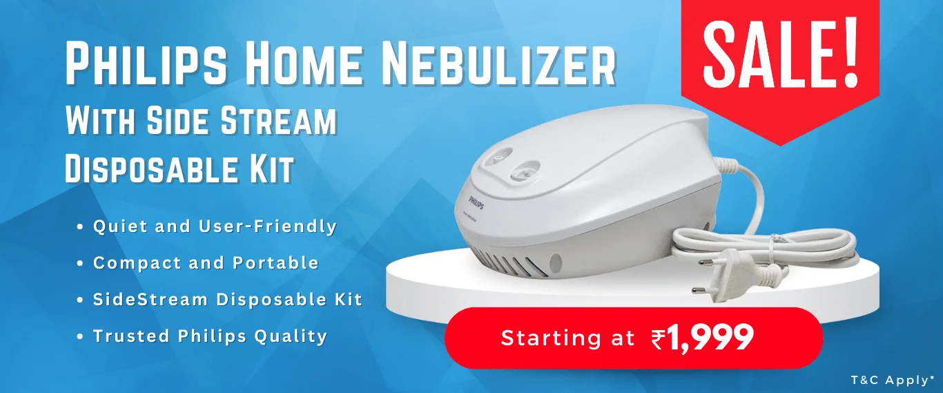 Philips Home Nebulizer With SideStream Disposable Kit