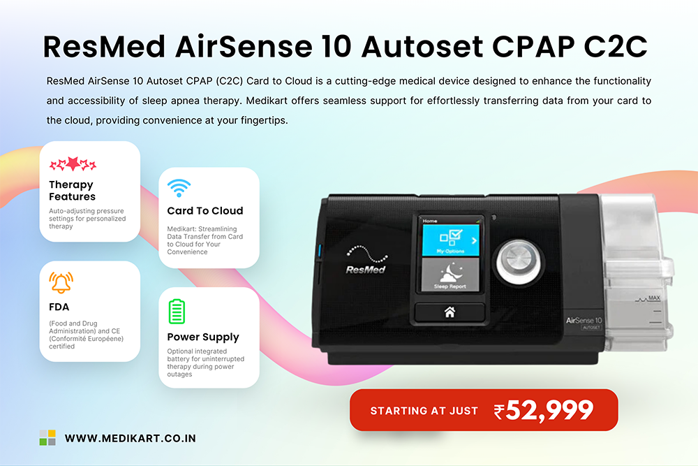 ResMed AirSense 10 Autoset CPAP C2C