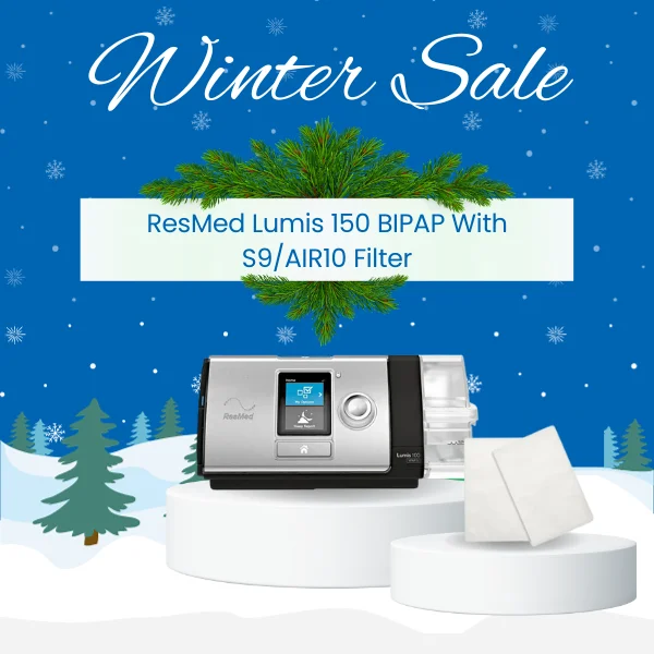 ResMed Lumis 150 BIPAP With S9_AIR10 Filter Winter Sale