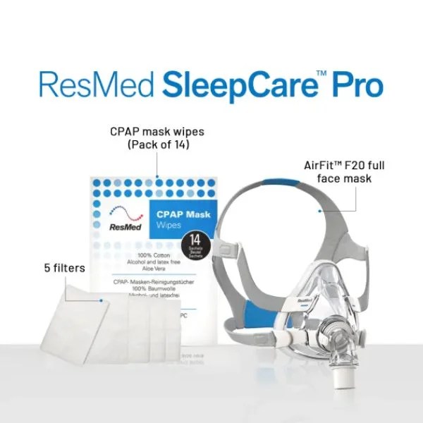 ResMed SleepCare™ Pro with AirFit™ F20 Mask