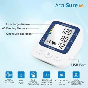 AccuSure AS Series Automatic Digital BP Monitor