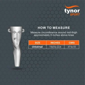 Tynor Knee Wrap Neo - Enhanced Knee Support - Image 4