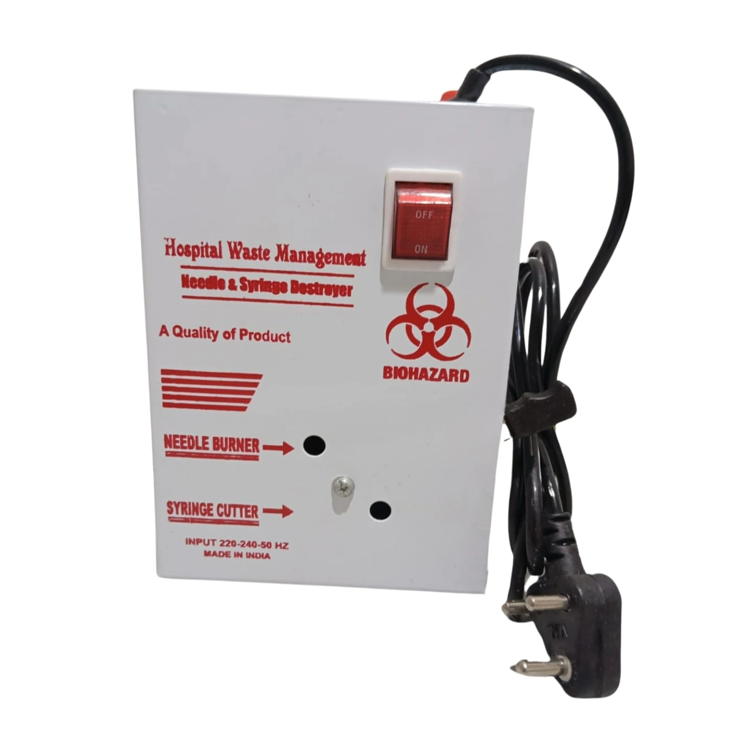 51pJv+mpM6L._SL1500_ Medikart Syringe Destroyer Deluxe - Image 1