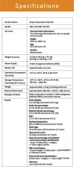 Omron HBF 214 Digital Full Body Composition Monitor - Image 2