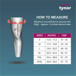 Tynor Hinged Knee Support - Neoprene, Adjustable, Stabilizing (S,M,L,XL,XXL) - Image 4