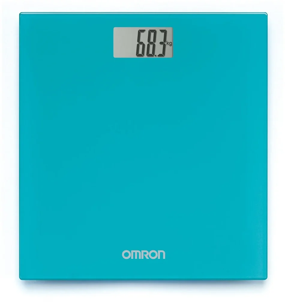 Omron HN289 Blue Digital Weighing Scale