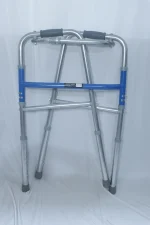 Medikart Lightweight Foldable Walker | Adjustable Height | Full Support for Seniors & Disabled