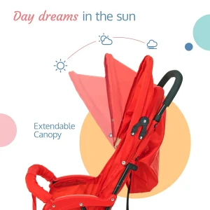 LuvLap Apollo Baby Stroller with Multi-Position Recline - Image 4