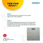 Omron HN 289 (Black) Automatic Personal Digital Weight Machine - Image 3