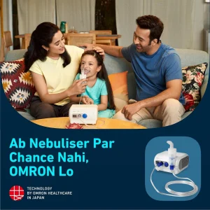 Omron NE C28 Compressor Nebulizer For Child and Adult With Virtual Valve Technology Ensuring Optimum Medicine Delivery to the Raspiratory System - Image 4