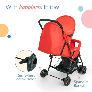 LuvLap Apollo Baby Stroller with Multi-Position Recline - Image 6
