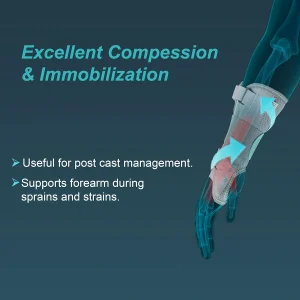 Tynor Wrist Forearm Splint for Immobilization and Support - Image 4