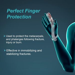 Tynor Adjustable Finger Extension Splint for Immobilization - Image 3