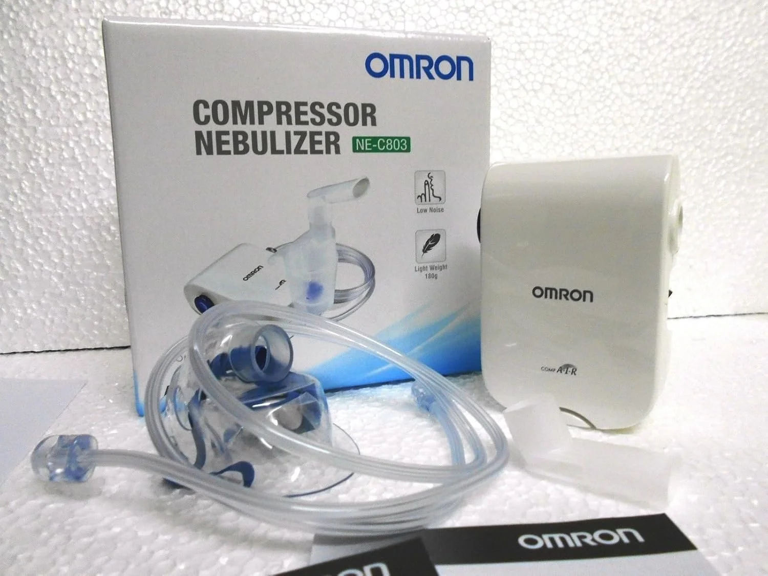 81YXmZRNYDL._SL1500_ Omron Compact Basic NE-C803 Compressor Nebulizer - Image 1