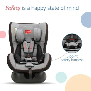 Luvlap Convertible Car Seat with Adjustable Guard - Image 5