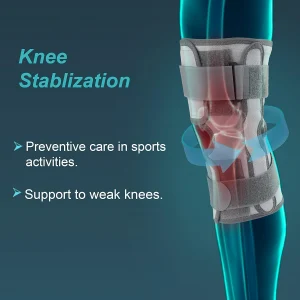 Tynor Functional Knee Support with Controlled Compression and Lateral Support - Image 4