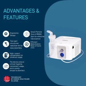 Omron High Output Compressor Nebulizer NE-C900 - Image 4
