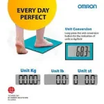 Omron HN289 Blue Digital Weighing Scale - Image 2