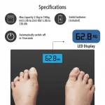 Perfecxa Digital Weight Machine with LCD Display - Image 2