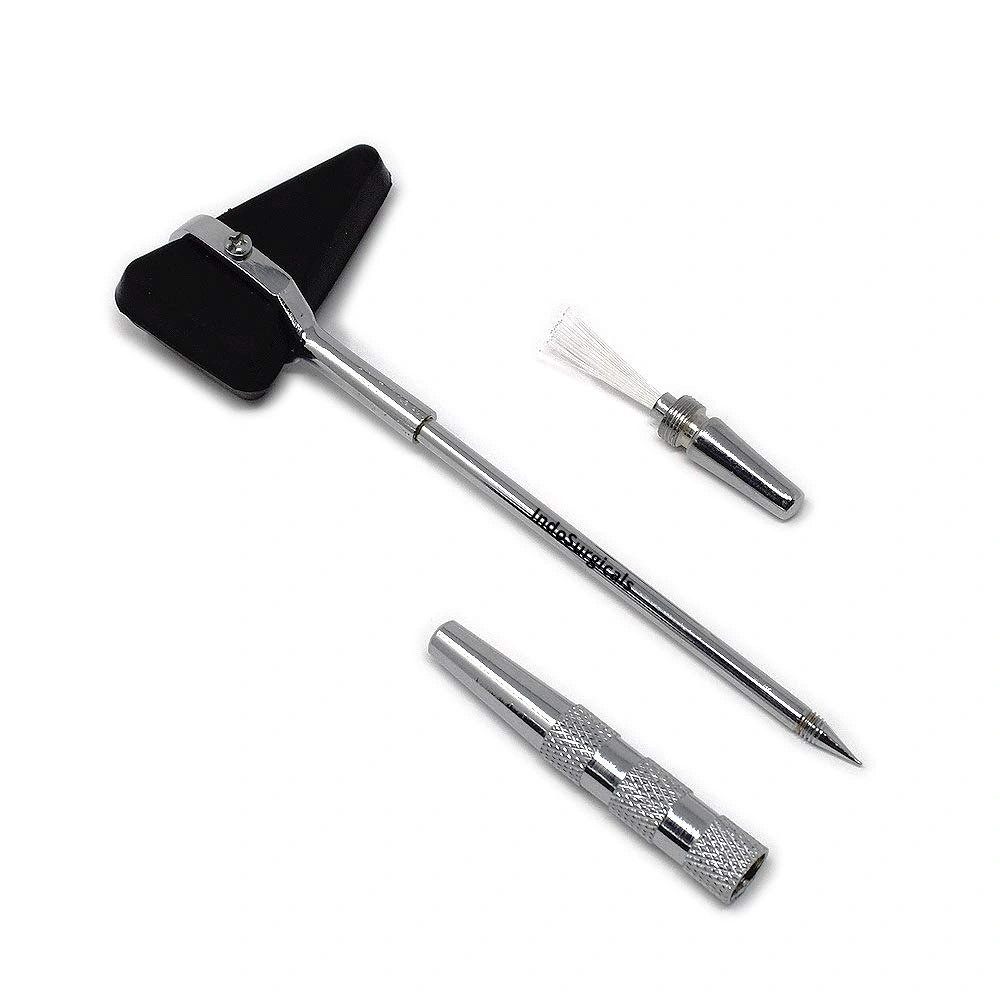 IS IndoSurgicals Percussion Hammer ChromePlated Handle Medikart