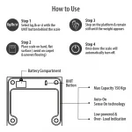 Perfecxa Digital Weight Machine with LCD Display - Image 5