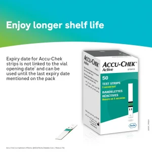 Accu-Chek Active Glucose Test Strips, 10 Count - Image 6