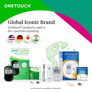 OneTouch Verio Flex Glucose Monitor FREE 10 Test Strips + 10 Sterile Lancets + 1 Lancing device - Image 6