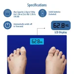 Perfecxa Digital Weight Machine with LCD Display - Image 4