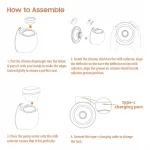 Perfecxa Electric Wearable Wireless Breast Pump Pumps with 3 Modes & 10 Levels, Painless Low Noise Touch Screen Baby Pump - Image 6