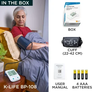 K-Life BPM-108 Fully Automatic Digital Blood Pressure Monitor - Image 3