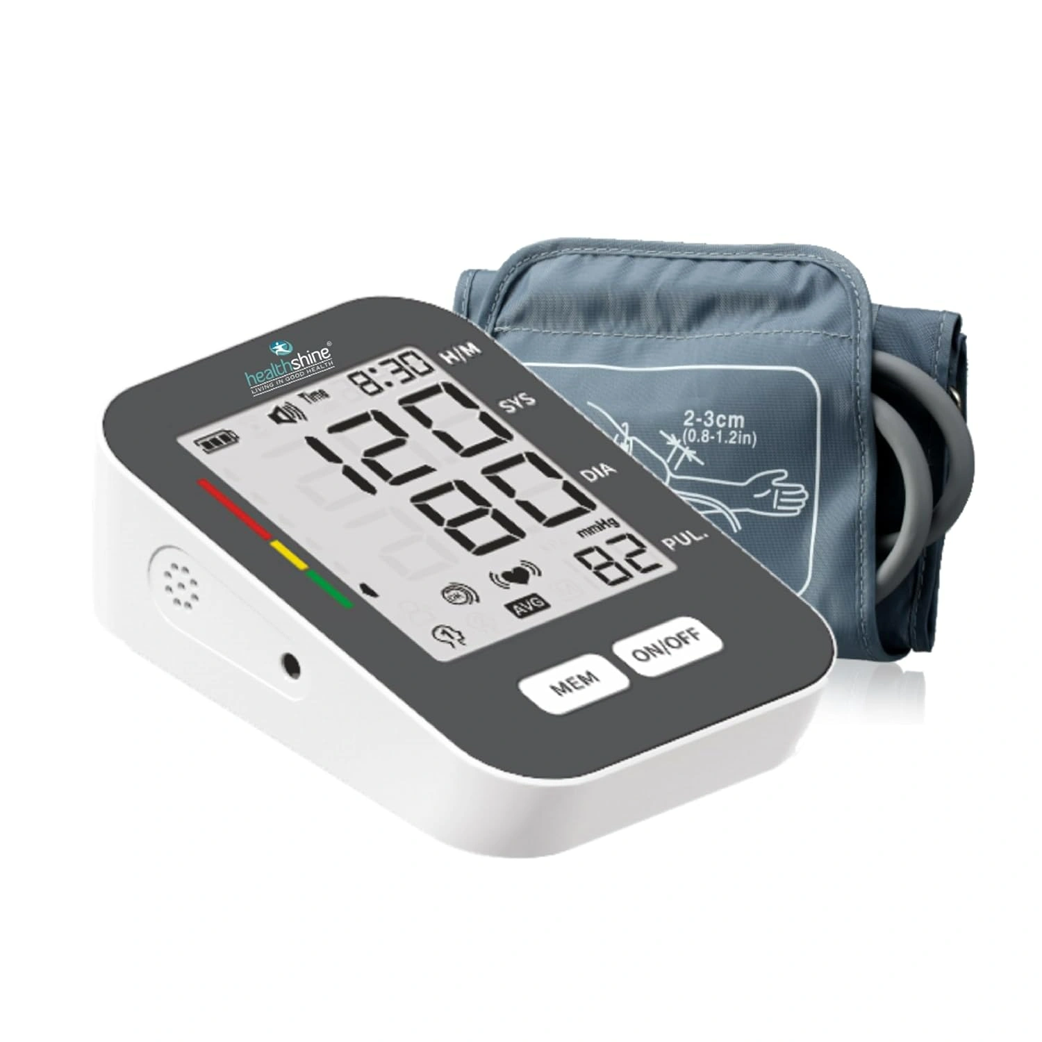 71lJtfW0EAL._SL1500_ Healthshine Premium Digital Blood Pressure Monitor with Large Display - Image 1