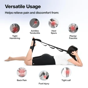 FOVERA Foot & Calf Stretcher Belt - Image 6