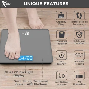 K-Life WS-101 Digital Body Weight Machine - Image 5