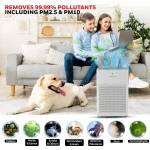 Honeywell Air Purifier for Home - Air touch P1 Removes 99.99% Pollutants & Micro Allergens - Image 6