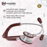 intelliMED Evolv Duo Stethoscope, Featherweight Stethoscope with Dynamic Acoustic Response - Image 6