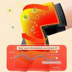 HEATRONICS® Heating Pad for Knee Pain, Arthritis Pain and Joint Pain Relief (3 Colours) | Analog | 3 Heat Settings | Universal Fit | Gift for Women Men Mom Dad (Black) | 1 year Warranty | Online demostration & Installation | Made in India. - Image 2