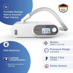 Oxymed AirSmart ST BiPAP Machine with Heated Humidifier (ST-25) - Image 4