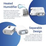 Oxymed AirSmart ST BiPAP Machine with Heated Humidifier (ST-25) - Image 3