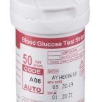 Dr. Morepen BG-03 Blood Glucose Test Strips, 50 Strips (Black/White)(Only Strips, No Glucometer) - Image 2