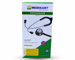 Medikart Single Head Stethoscope | Aerospace grade chest piece with superior sound, sensitivity, clarity, strength and corrosion resistance - Image 2