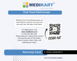 Medikart Dual Head Stethoscope | Aerospace grade chest piece with superior sound, sensitivity, clarity, strength and corrosion resistance - Image 20