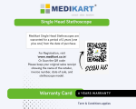 Medikart Single Head Stethoscope | Aerospace grade chest piece with superior sound, sensitivity, clarity, strength and corrosion resistance - Image 20